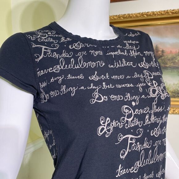 Lululemon Athletica Script T-Shirt - Picture 5 of 16